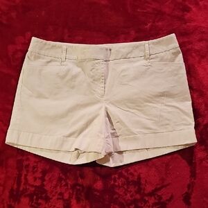 Express White Bermudas Size 12